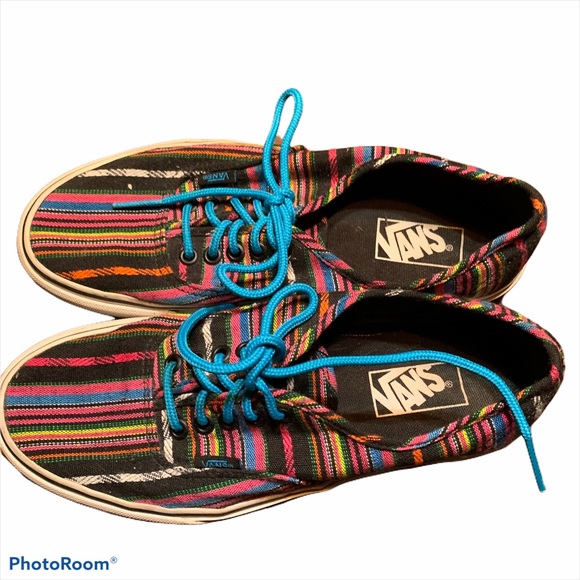 Vans Guate Stripe Aztec Tribal Print Sneakers - Picture 2 of 10